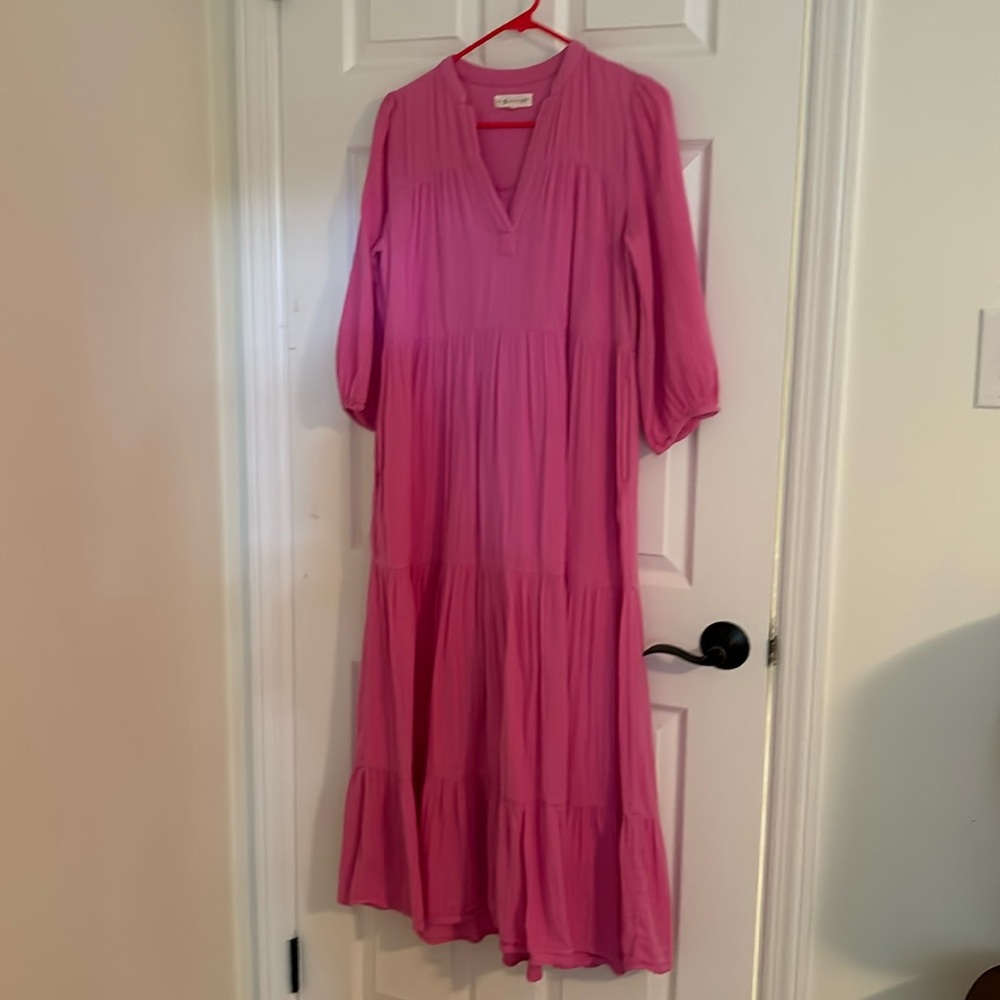 Lou and Grey | Anne Taylor Loft Gauze Dress